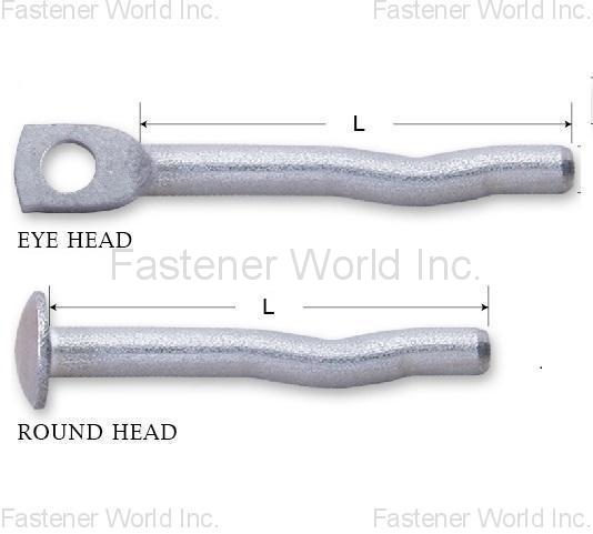 HWALLY PRODUCTS CO., LTD.  , NO.512 BENDING SPIKE , Steel Nails