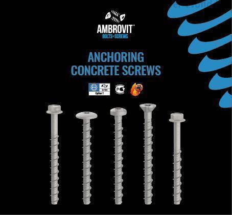 AMBROVIT S.P.A. , Anchoring Concrete Screws , Concrete Screws