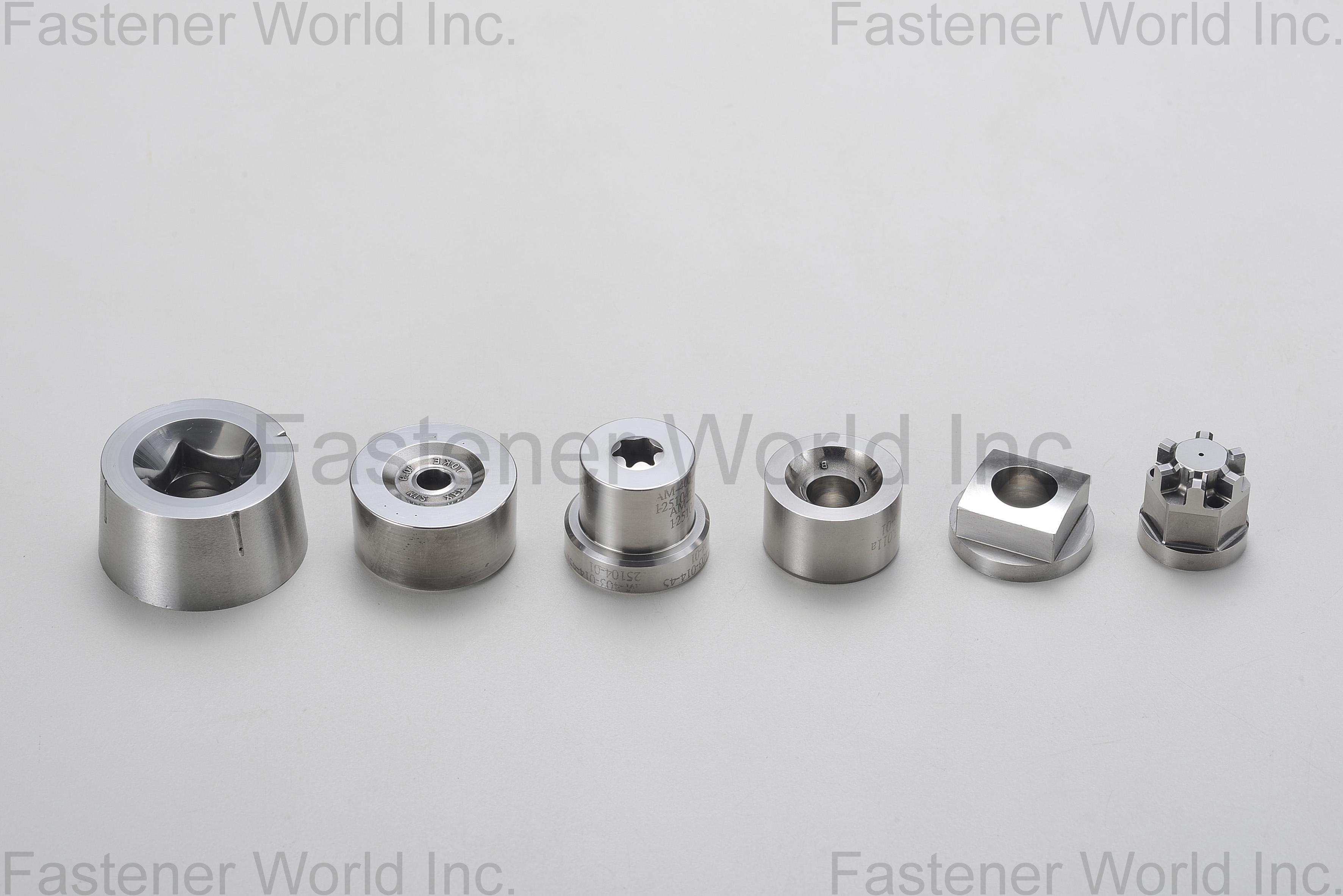 TUNG FANG ACCURACY CO., LTD.  , Punches & Dies, Lobe Punches, 12-Point Punches, Hexagon Punches, Carbide Punches, Special Punches, Carbide Screw Dies, Screw Dies , Tooling For Forming Machine