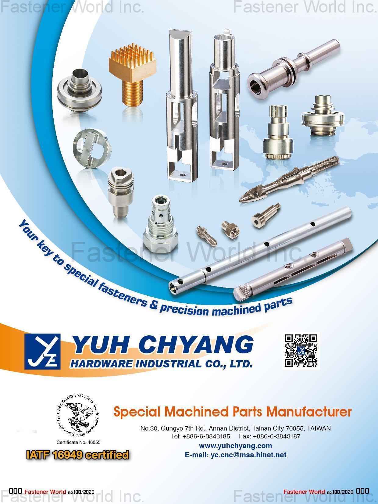 Special Parts Manufacturer of Special Machined Parts