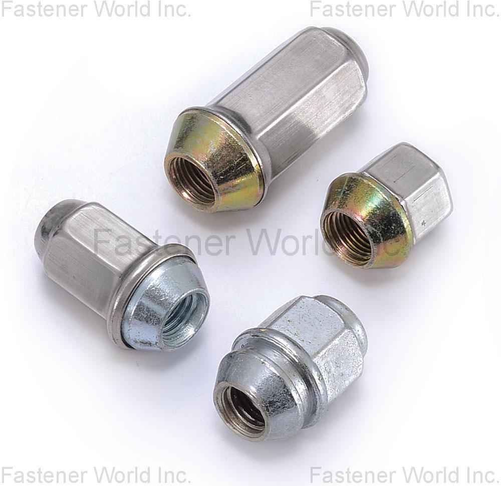 MIT INDUSTRIAL ACCESSORIES CORP. (MECHANICAL HARDWARES CO.) , Lug Nut & S/S Cap , Lug Nuts