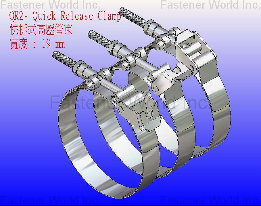 CHENG HENG INDUSTRIAL CO., LTD. , QR2 - Quick Release Clamp , Hose Clamps CHENG HENG INDUSTRIAL CO., LTD. , QR2 - Quick Release Clamp , Hose Clamps