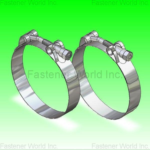 CHENG HENG INDUSTRIAL CO., LTD. , TBC-heavy duty t-bolt clamp 600 , Hose Clamps CHENG HENG INDUSTRIAL CO., LTD. , TBC-heavy duty t-bolt clamp 600 , Hose Clamps