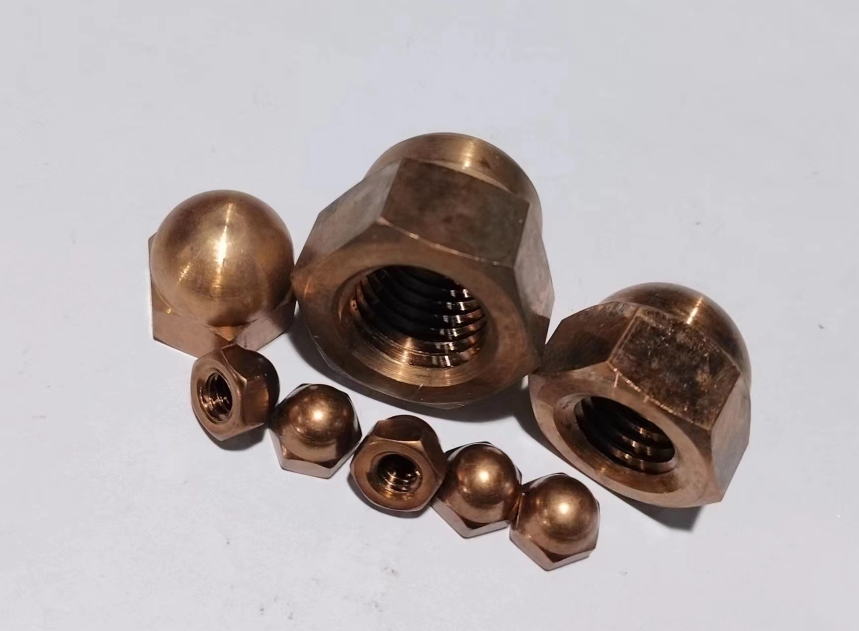 Chongqing Yushung Non-Ferrous Metals Co., Ltd. , C65100 Silicon Bronze Acorn (Dome) Nuts