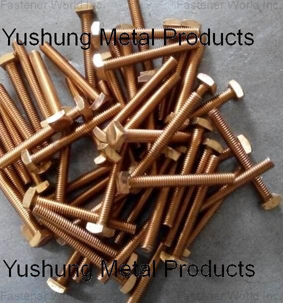 Chongqing Yushung Non-Ferrous Metals Co., Ltd. , 14-24 NS Extra hard silicon bronze square head machine screws 