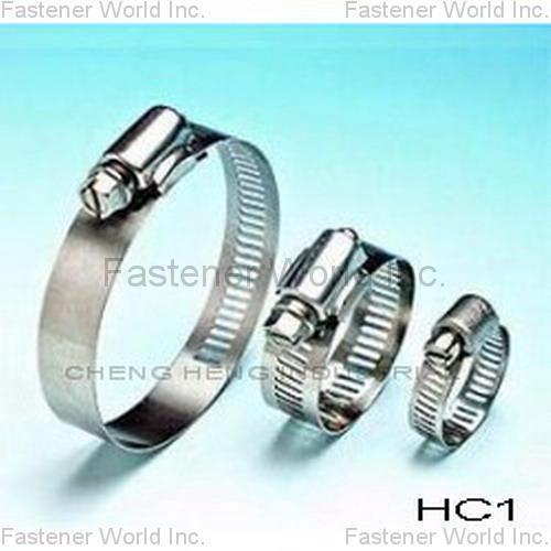 CHENG HENG INDUSTRIAL CO., LTD. , Stainless Steel Hose Clamp , Hose Clamps CHENG HENG INDUSTRIAL CO., LTD. , Stainless Steel Hose Clamp , Hose Clamps