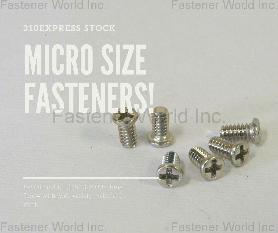 310EXPRESS COMPANY (A Div. of SAIMA CORP.) , Japan Camera Screw, 310Micro