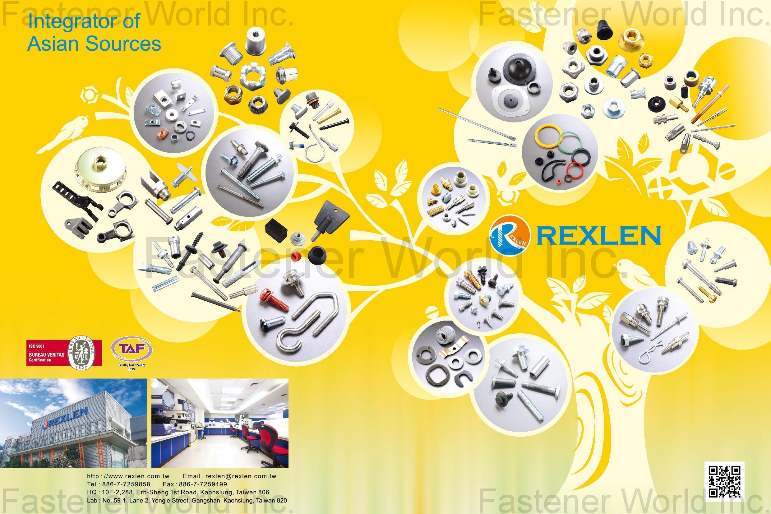 REXLEN CORP.  , Automotive and Appliances Fasteners