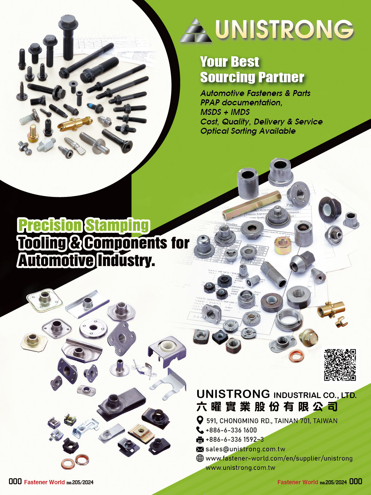 UNISTRONG INDUSTRIAL CO., LTD.  , Automotive Fasteners & Parts, Components & Parts, Non-standard Fasteners, Automobile Accessories,  Automotive Parts