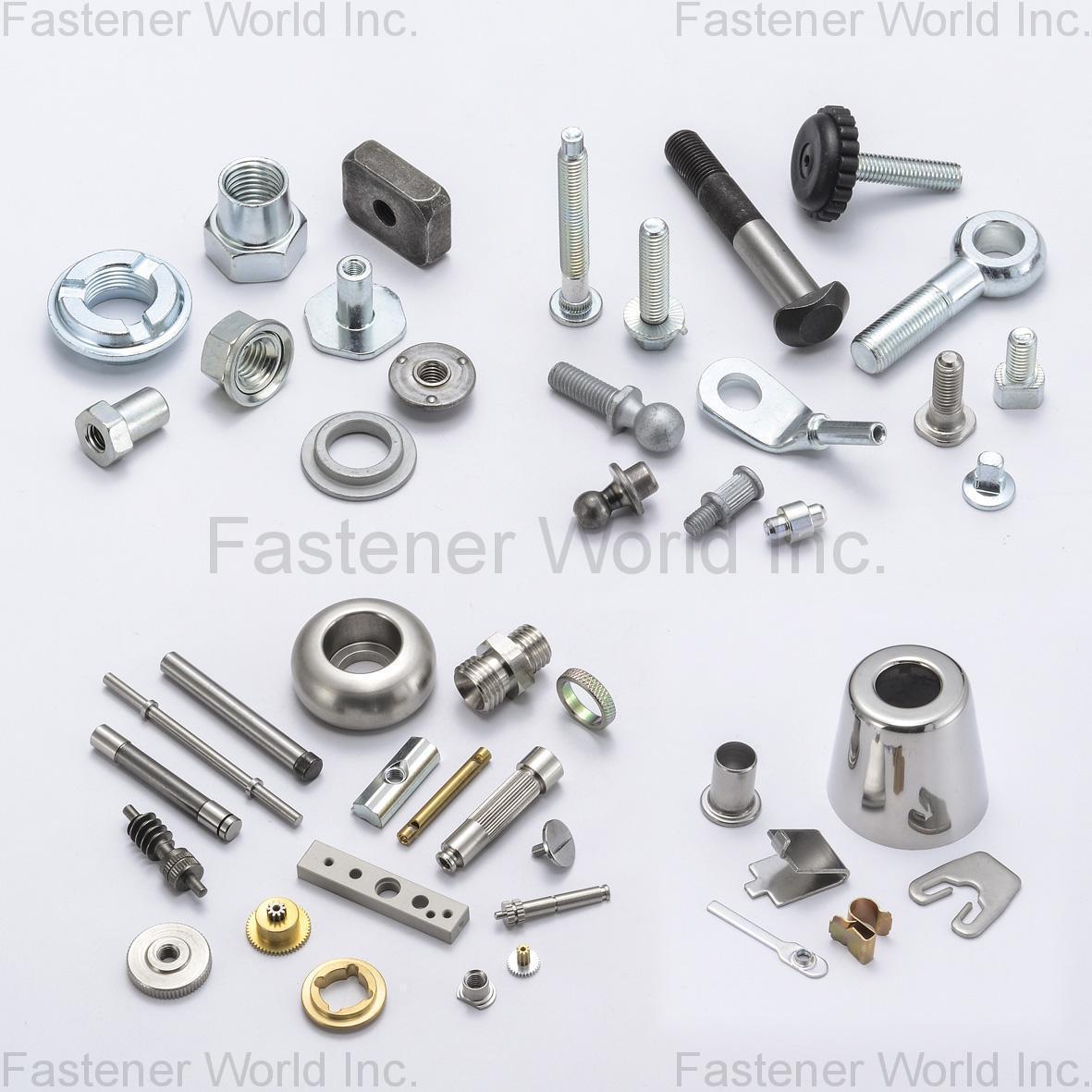 CANATEX INDUSTRIAL CO., LTD. , Nut, Bolt, Turning Parts, Deep Drawn Press, Plastic Injection Parts