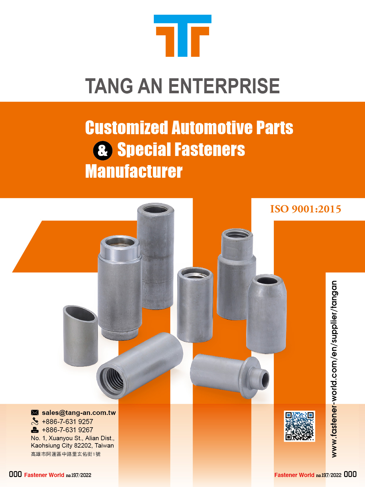  Customized Automotive Parts, Special Fasteners