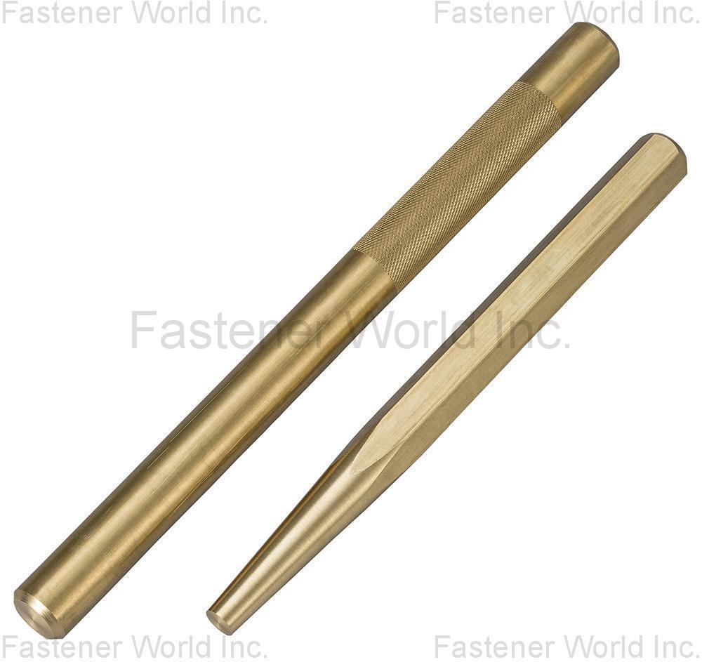 ING-HWEI IMPLEMENTS MFG. CORP. , 2pc BRASS DRIFT PUNCH SETS, SOCKETS & WRENCHS, PUNCH & CHISEL, TOOL SETS ING-HWEI IMPLEMENTS MFG. CORP. , 2pc BRASS DRIFT PUNCH SETS, SOCKETS & WRENCHS, PUNCH & CHISEL, TOOL SETS