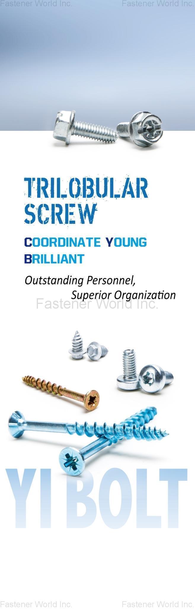 CHANG YI BOLT CO., LTD. , Trilobular Screw