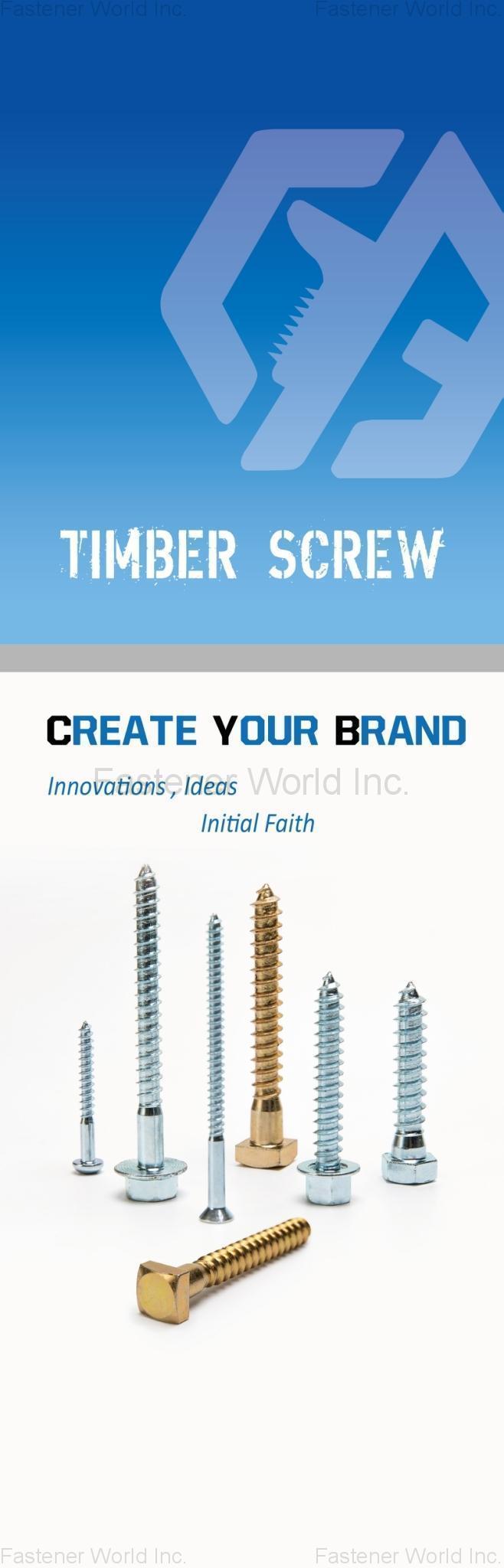 CHANG YI BOLT CO., LTD. , Timber Screw