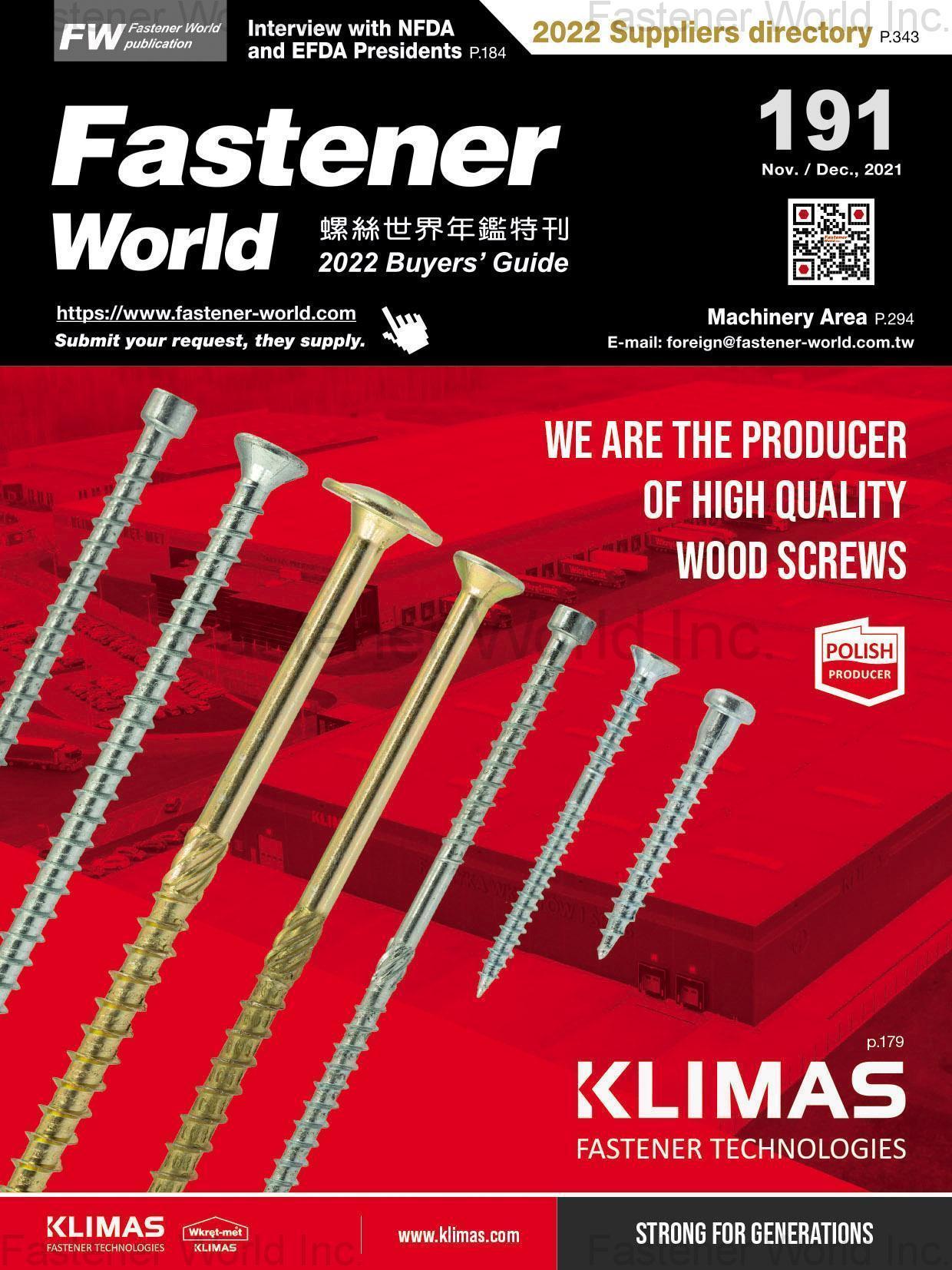 KLIMAS SP. Z O.O. , High Quality Wood Screws