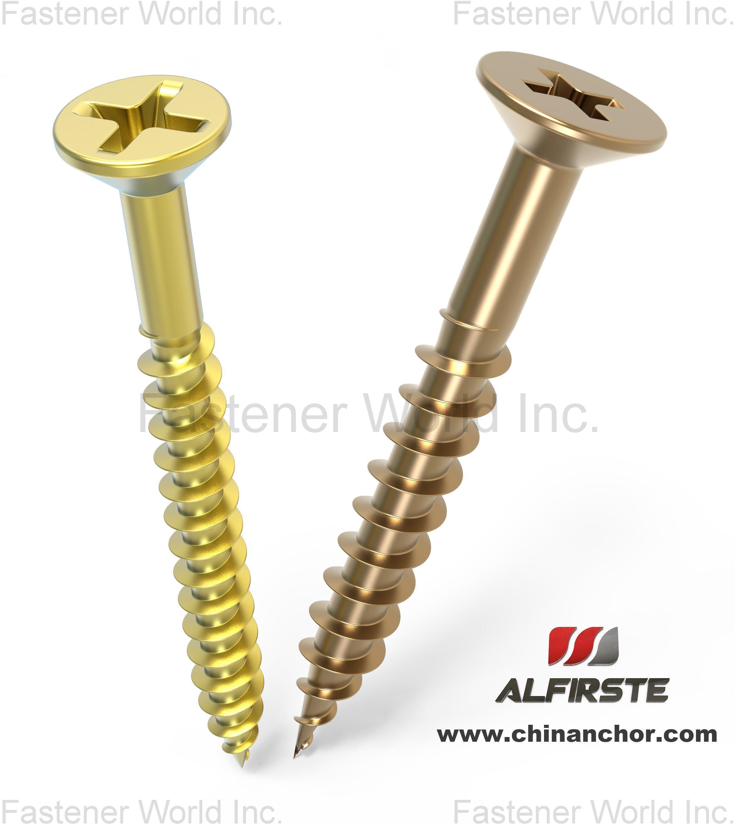 YUYAO ALFIRSTE HARDWARE CO., LTD. , Chipboard screw YUYAO ALFIRSTE HARDWARE CO., LTD. , Chipboard screw
