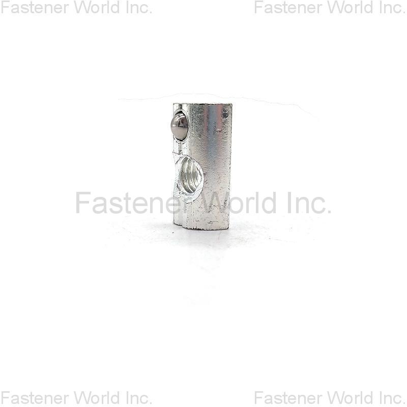 JIAXING HAINA FASTENER CO., LTD. , 6065 Aluminum T Nut with Spring Loaded Ball
