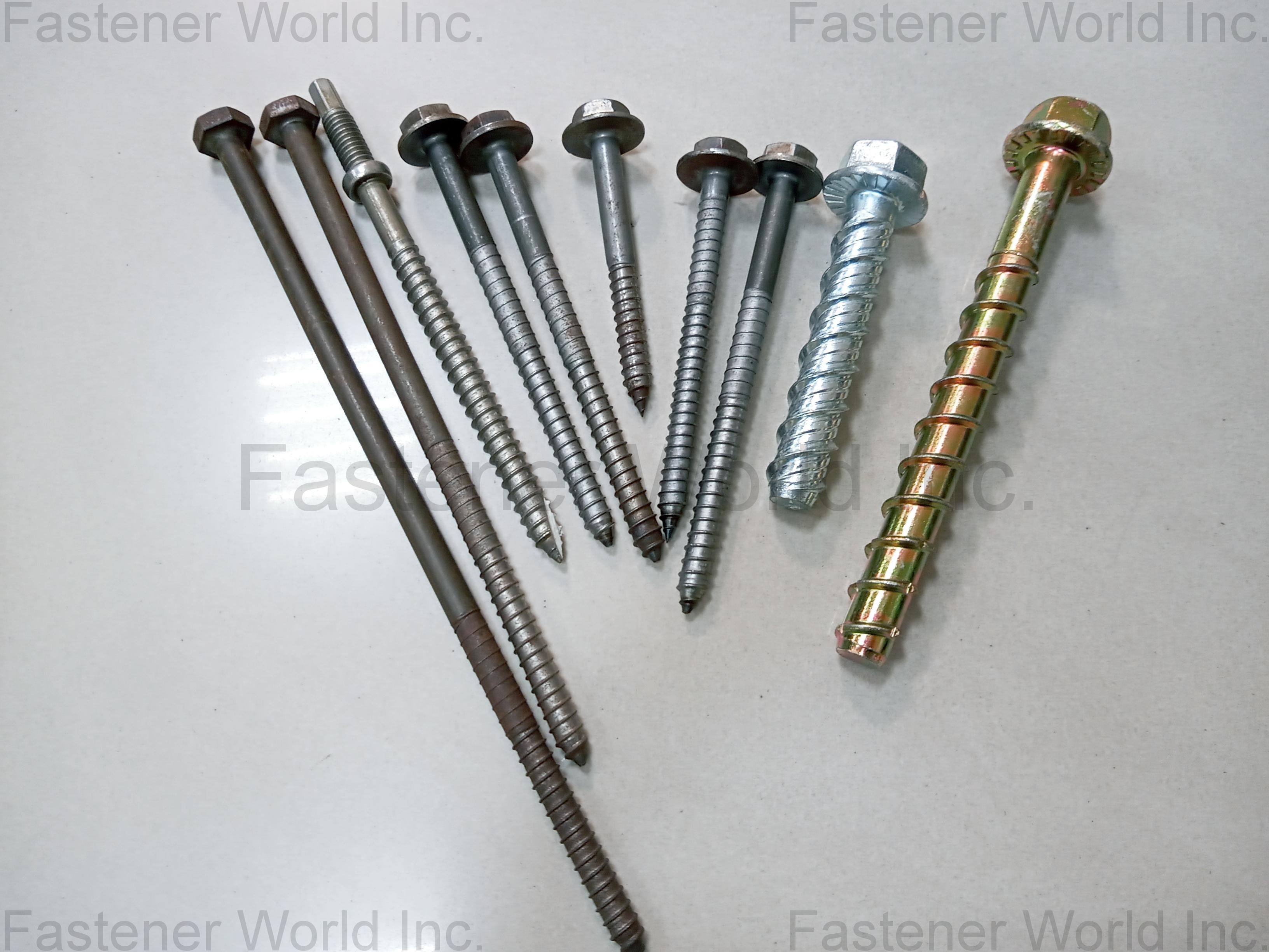 奧立康國際股份有限公司(順典鐵工廠) , 特殊牙螺絲 Screw with special thread / Long Screws / 長部螺絲 / 長螺絲 