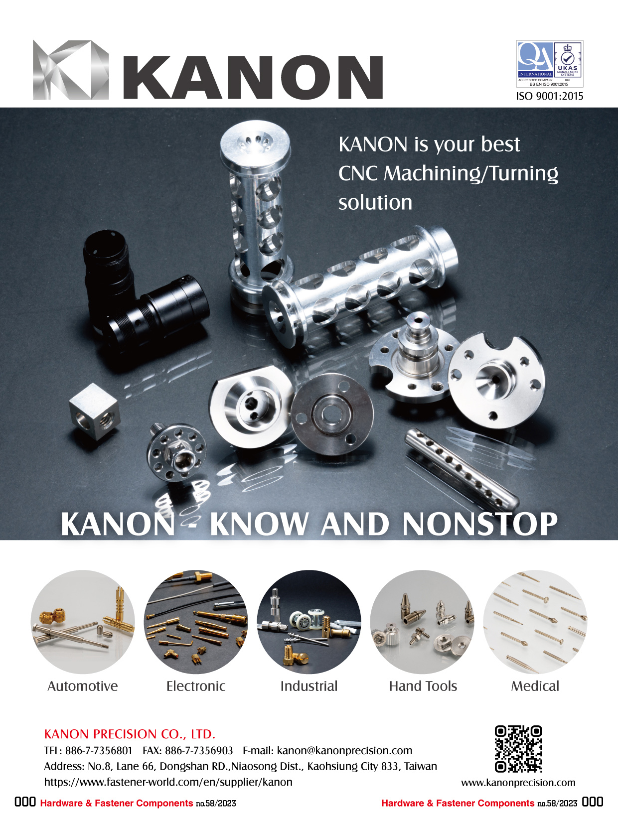 KANON PRECISION CO., LTD.  , TURNING PARTS, MACHINED COMPONENTS, PRECISION TURNED PARTS, PRECISION AUTO PARTS, PRECISION MILLING PARTS, PRECISION SHAFT, ELECTRONIC COMPONENTS, CONNECTOR COMPONENTS, CONNECTOR PARTS,CNC PRECISION MILLING PARTS, PRECISION CNC MACHINING PARTS AUTOMOTIVE TURNING PART, MACHINED PARTS, CNC MILLING,  TURNING AND MILLING, PRECISION MACHINE PARTS, FASTENERS, DRAWING PARTS TURNING WORK, THREADED INSERT, BRASS INSERT, BAR TURNING MACHINING