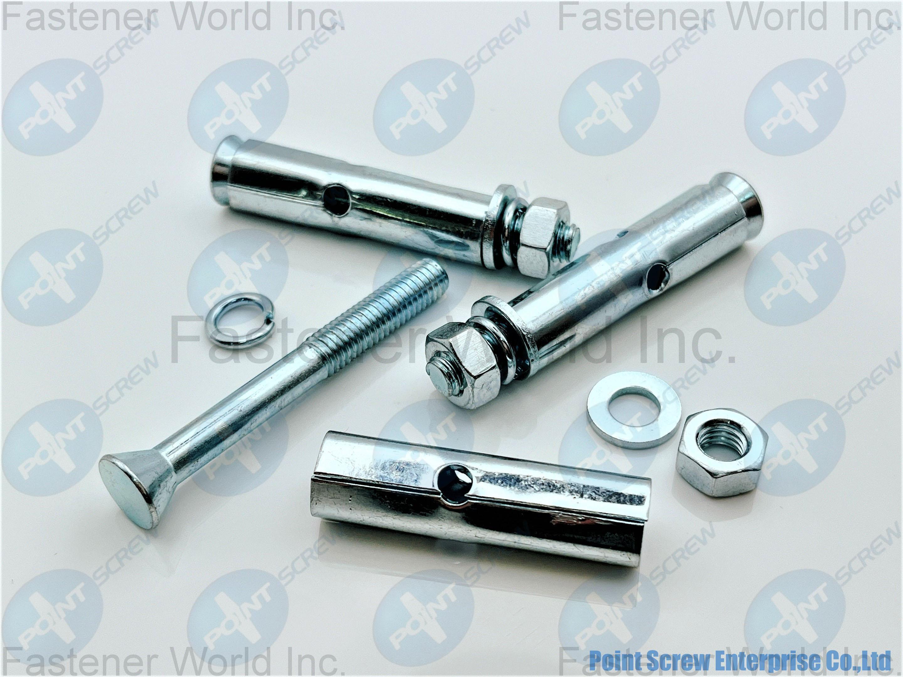 POINT SCREW ENTERPRISE CO., LTD. , Expansion Bolt