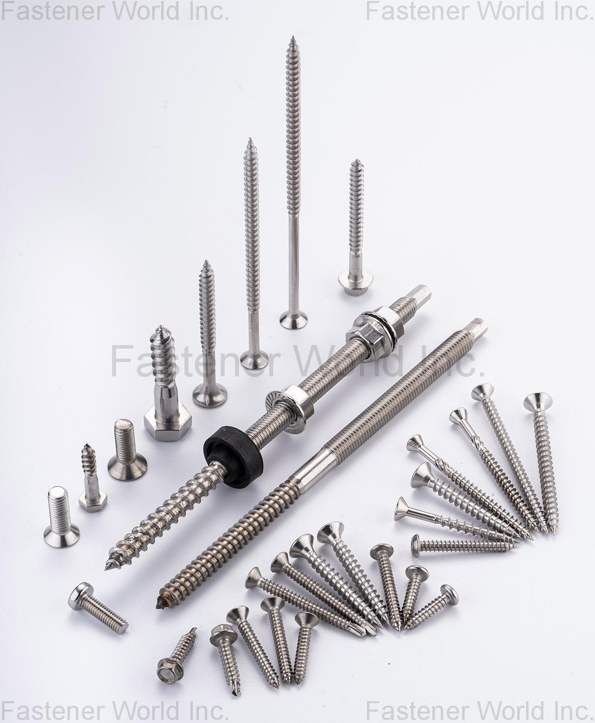 JINGLE-TECH FASTENERS CO., LTD. , Stainless Steel Screws