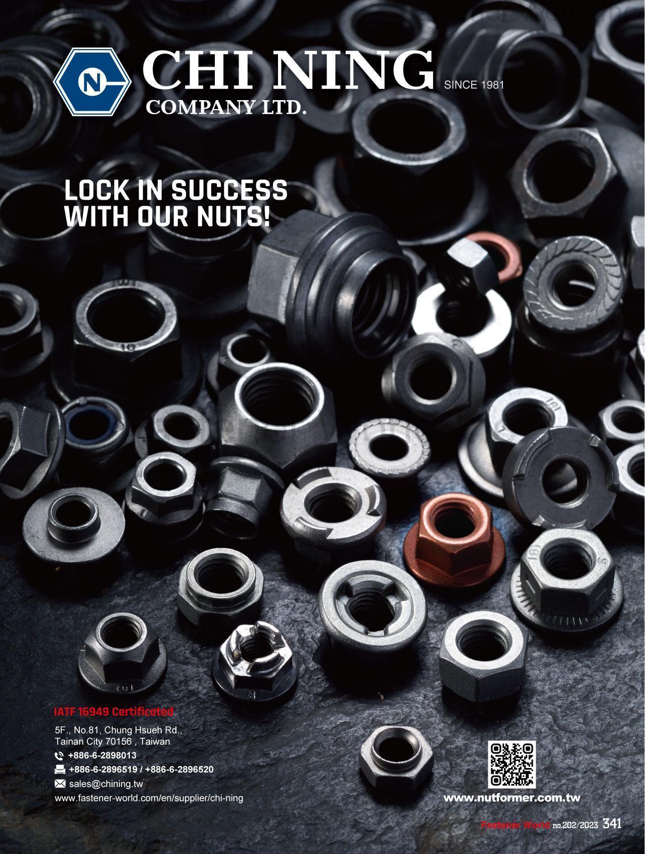 CHI NING CO., LTD. , Nuts
