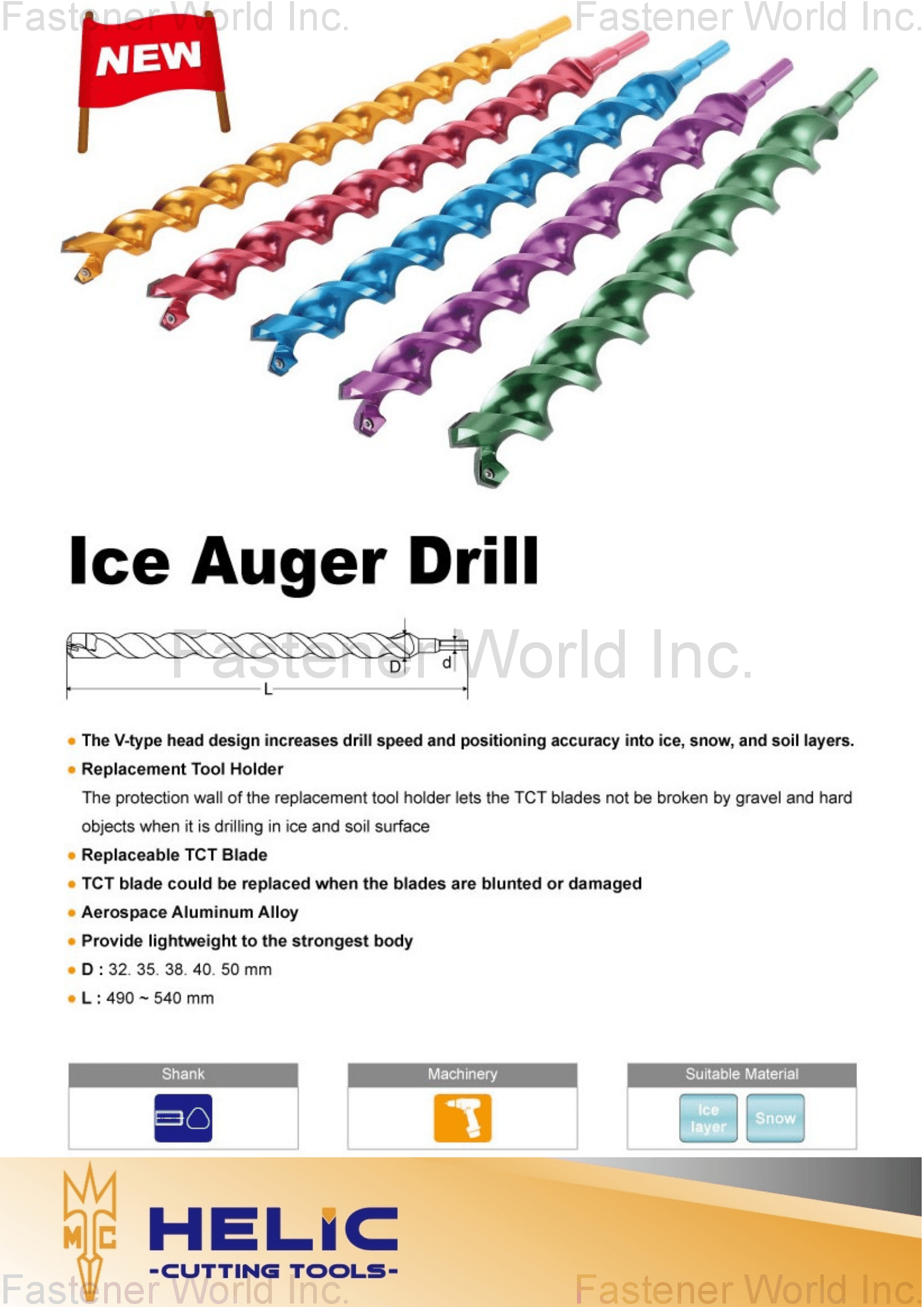 HELIC CUTTING TOOLS CO., LTD. / 和俐鑽頭有限公司