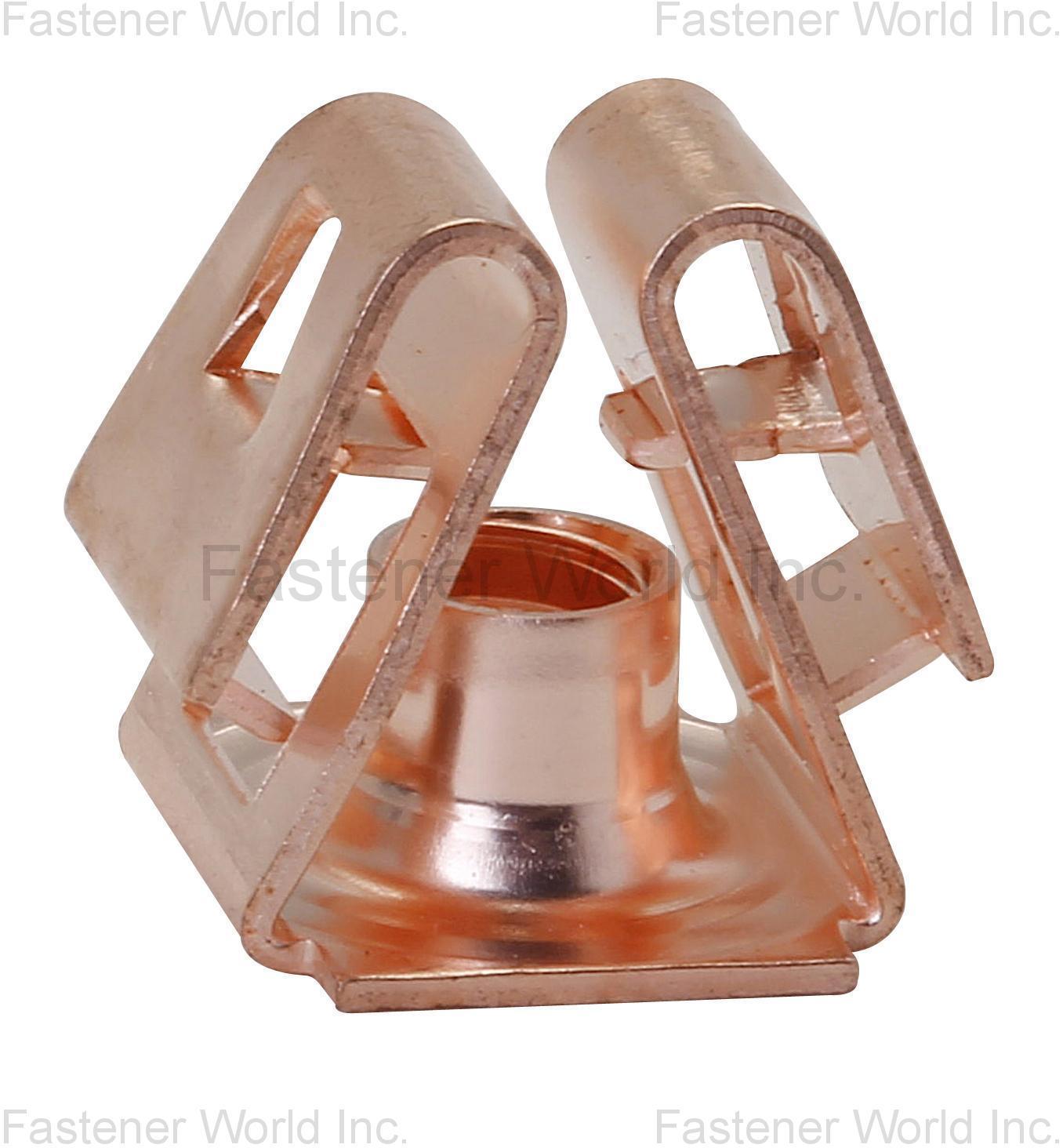 CO-WEALTH ENTERPRISE CO., LTD.  , Stamping parts, Washers, Speed nuts, Sspring pins, E-clips, Retaining rings, U-nuts, Push nuts, External rings, Internal rings