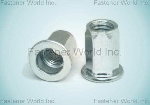 HUNAN LIANGANG FASTENERS CO., LTD. , Full hex body rivet nut , Blind Nuts / Rivet Nuts