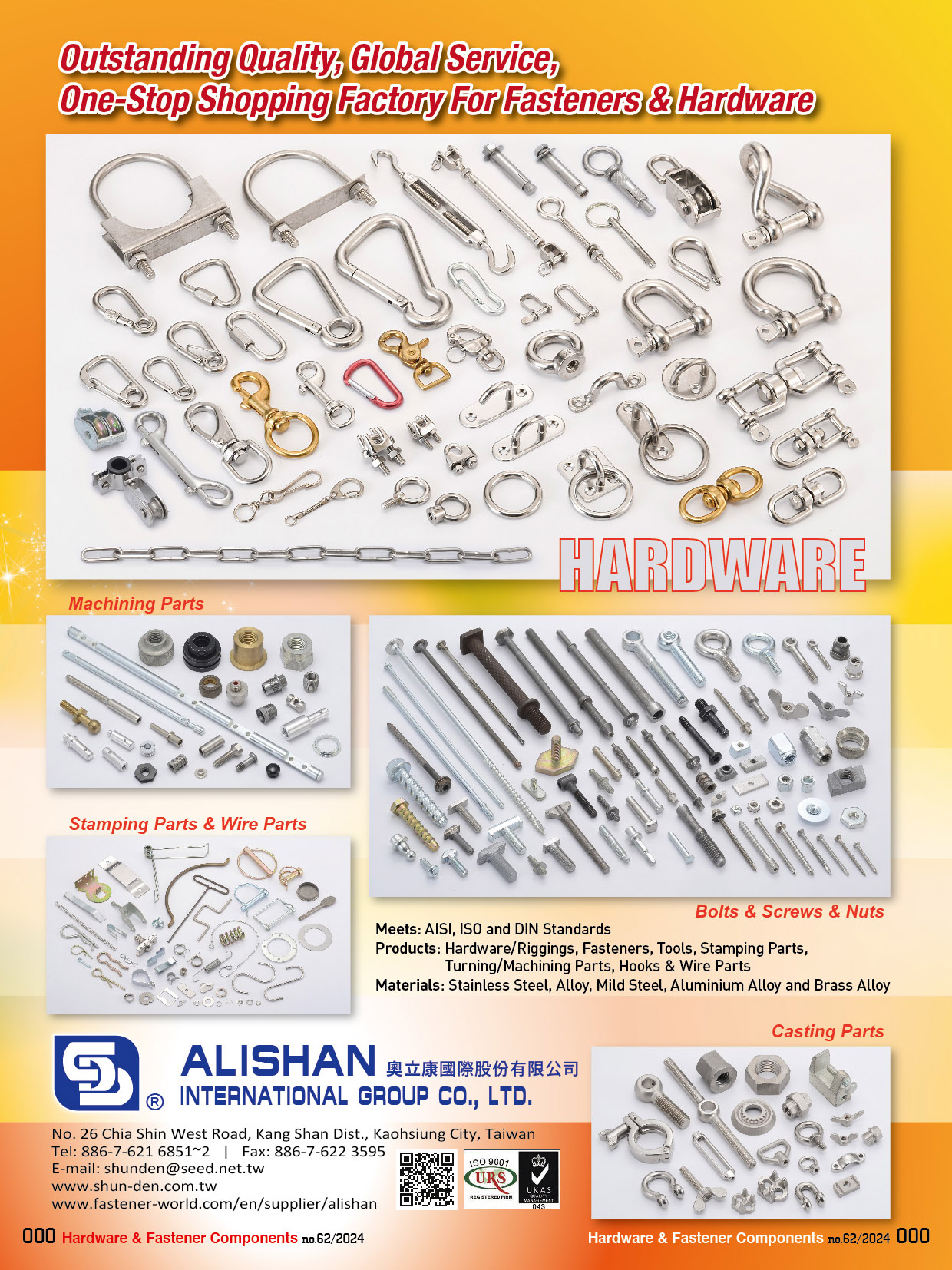 ALISHAN INTERNATIONAL GROUP CO., LTD.