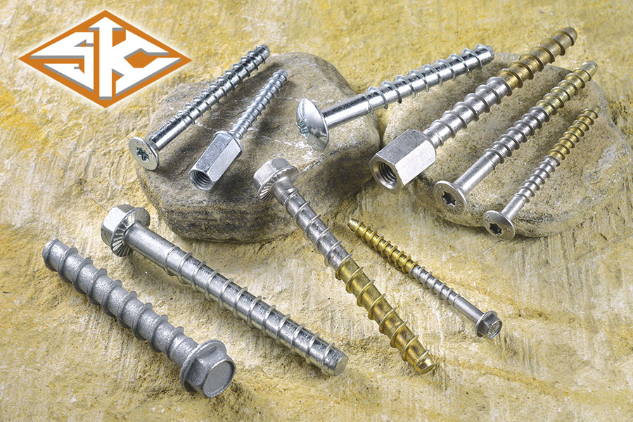 SHEH KAI PRECISION CO., LTD.  , SHEH KAI Double Heat-treated  Cement Threaded Anchor  ICC Certified and Highly Acclaimed in North, Central, South America!
