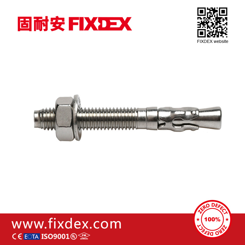 GOODFIX INDUSTRIAL CO., LTD. , Stainless Steel Wedge Anchors through bolt