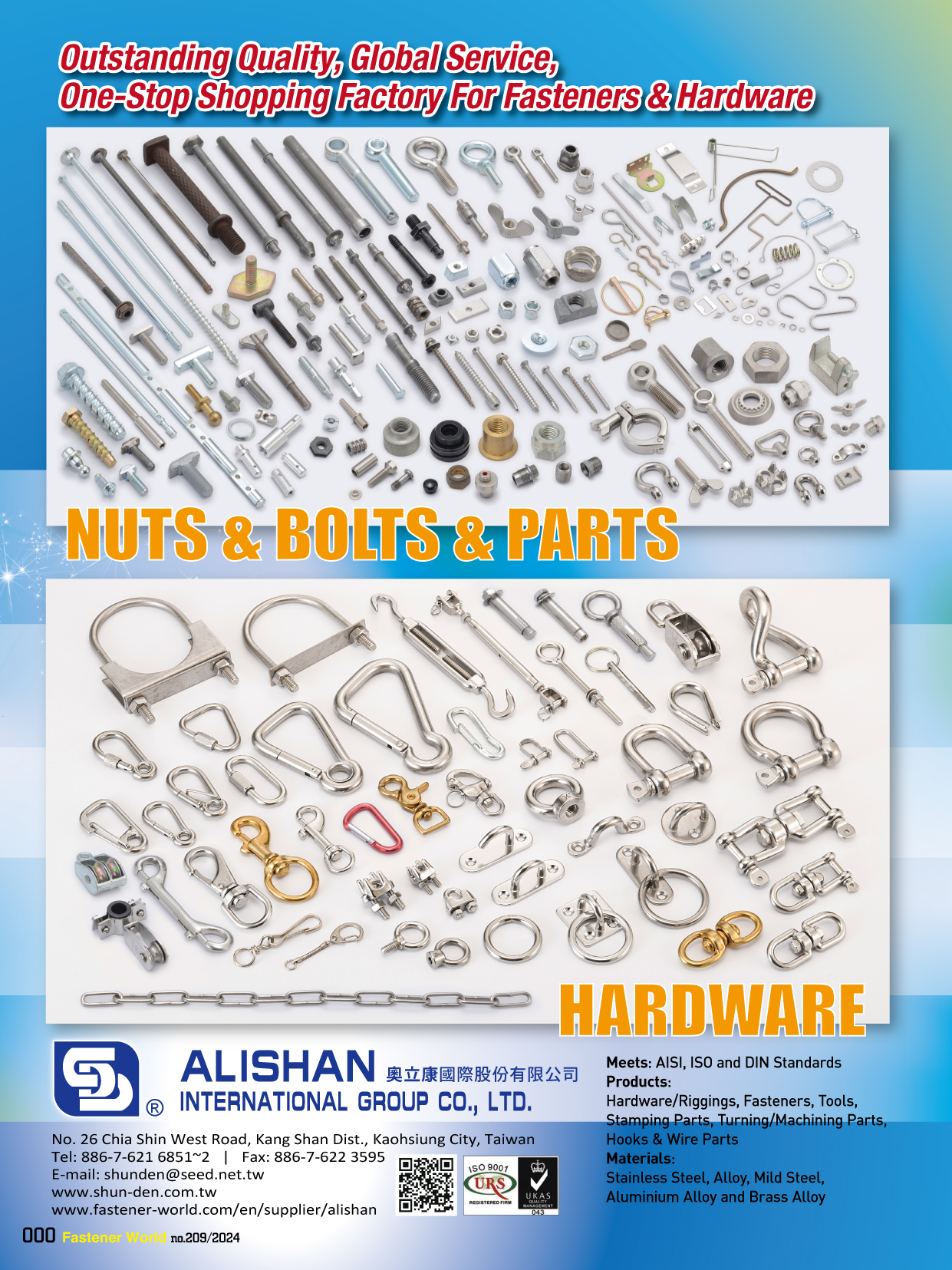ALISHAN INTERNATIONAL GROUP CO., LTD.