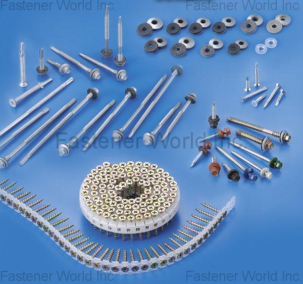 HOMN REEN ENTERPRISE CO., LTD. , Self Drilling Screw / Washer / Window Screw / Roof Screw / Collated Screw , Collated Screws HOMN REEN ENTERPRISE CO., LTD. , Self Drilling Screw / Washer / Window Screw / Roof Screw / Collated Screw , Collated Screws
