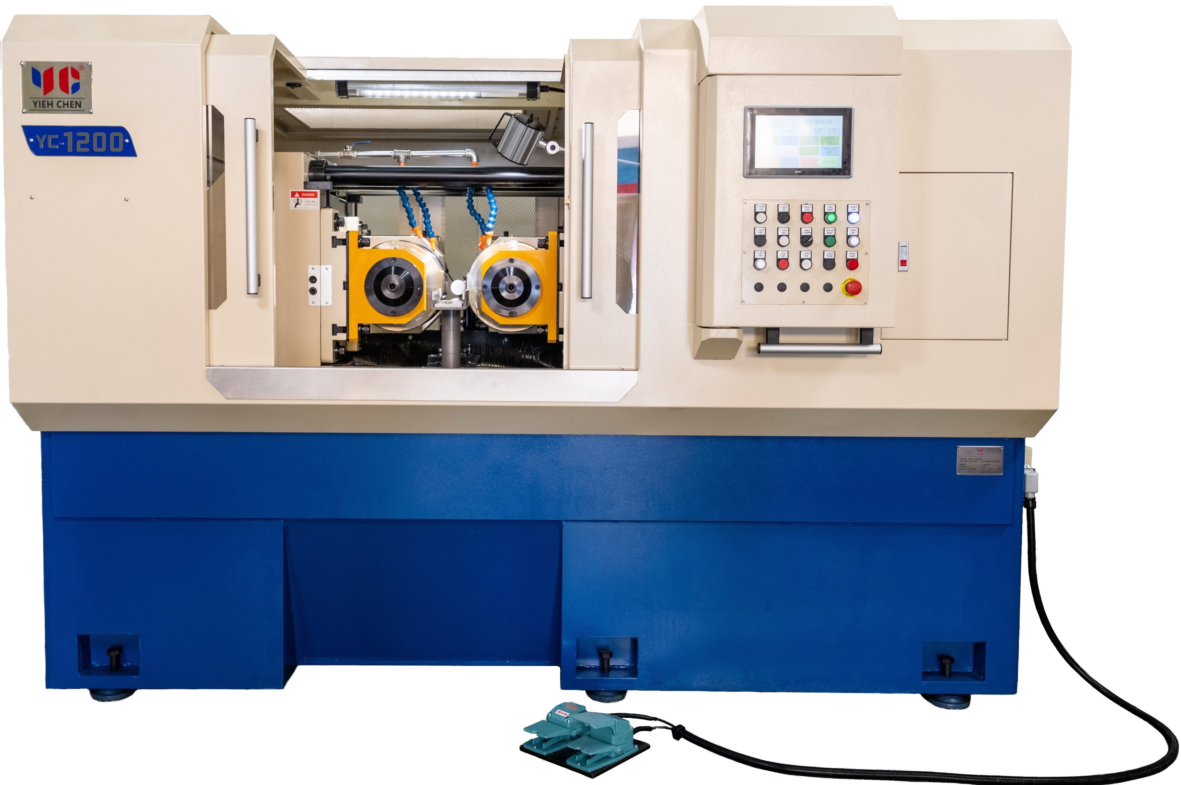 YIEH CHEN MACHINERY CO., LTD. , YC-1200 Heavy Duty Hydraulic Thread Rolling Machine
