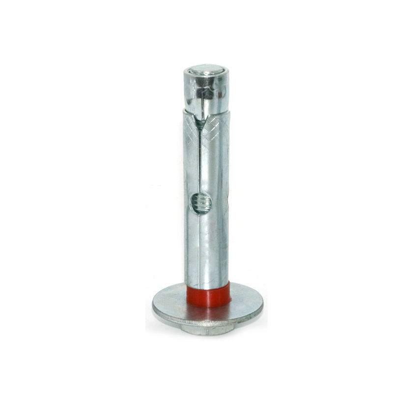 HEBEI DUOJIA METAL PRODUCTS CO.,LTD. (HEBEI MIJIA) , DIN9021 Hex Expansion Bolt w/Red Nylon Washer - White Zinc Plated