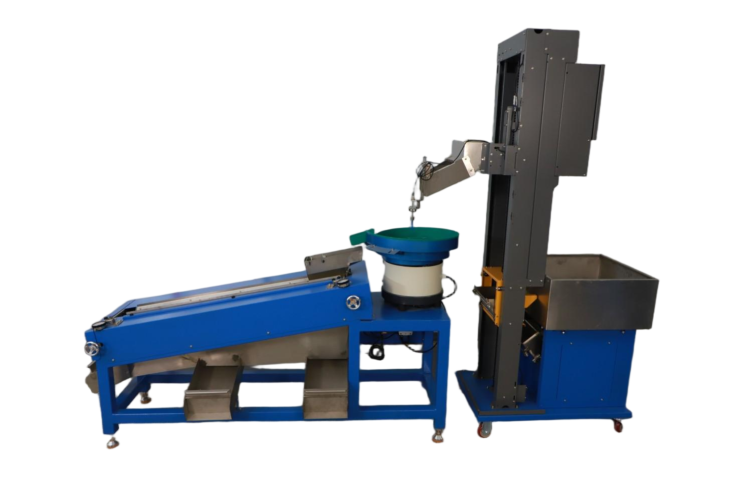 DONGGUAN YAOLIN MACHINERY CO., LTD. , Automatic elevator with nail selector DONGGUAN YAOLIN MACHINERY CO., LTD. , Automatic elevator with nail selector