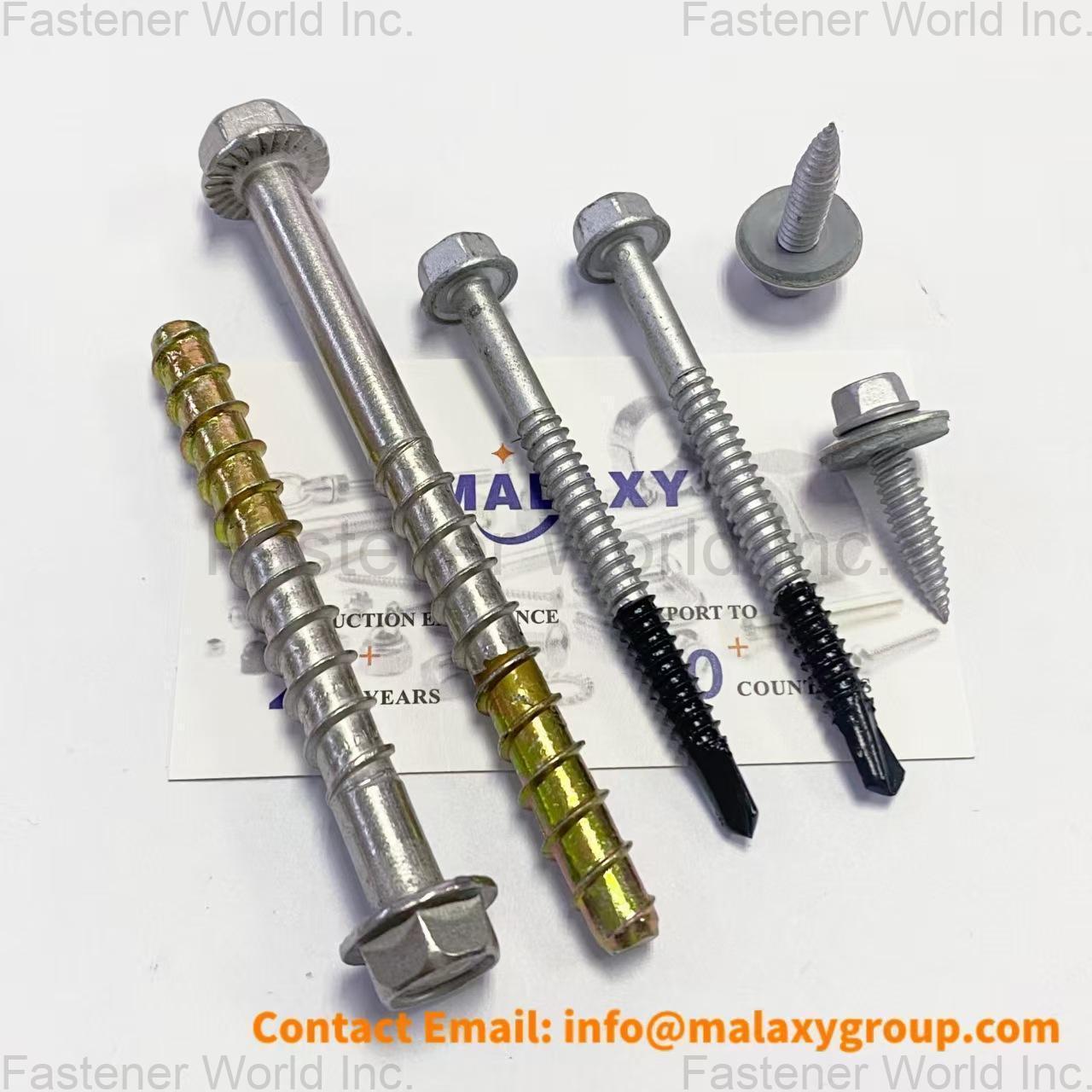 Shanghai Malaxy Industry Co., Ltd. , Bi-Metal Self-Drilling Screw with RUSPERT Coating - No Pre-Drilling Needed for Steel & Wood