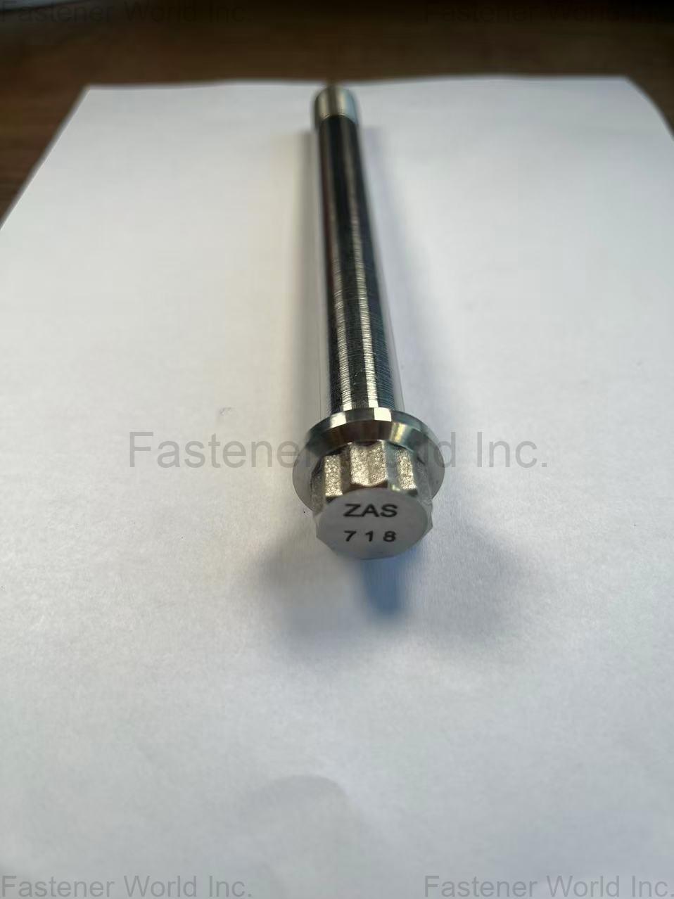 JIANGSU ZSA INDUSTRY CO., LTD , inconel718 12 angle flange bolt JIANGSU ZSA INDUSTRY CO., LTD , inconel718 12 angle flange bolt