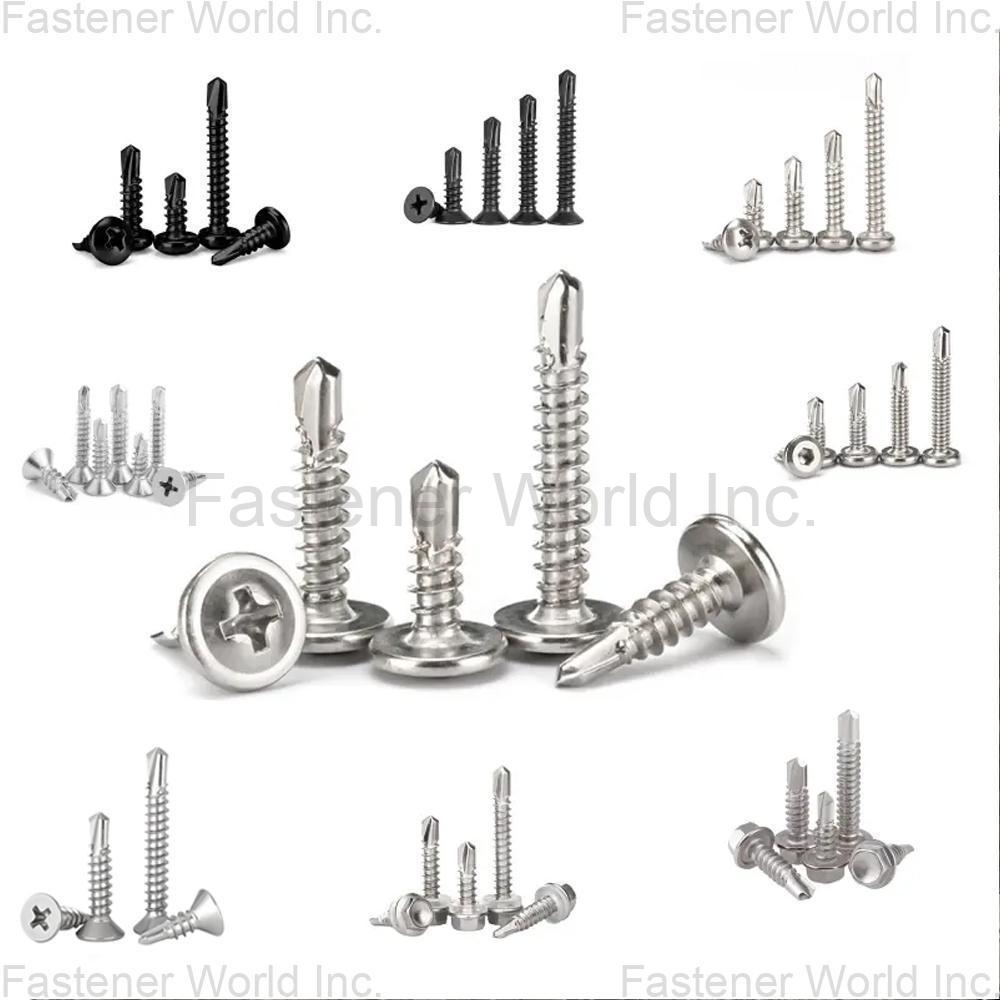 WENZHOU YUNHU FASTENERS CO., LTD , Flat Head Drilling Screws
