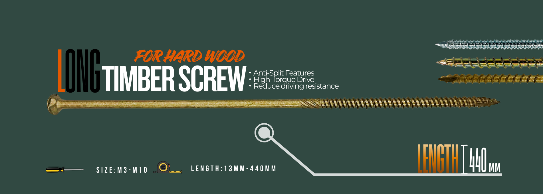 KATSUHANA FASTENERS CORP. , TIMBER SCREW/DECK SCREW KATSUHANA FASTENERS CORP. , TIMBER SCREW/DECK SCREW