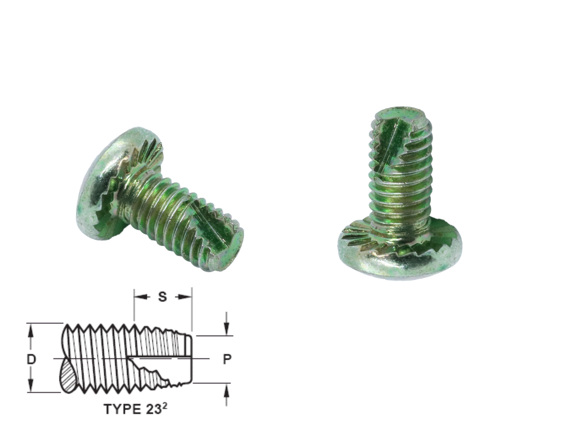 KATSUHANA FASTENERS CORP.  , Tapping Screws-Type 23 Thread Cutting