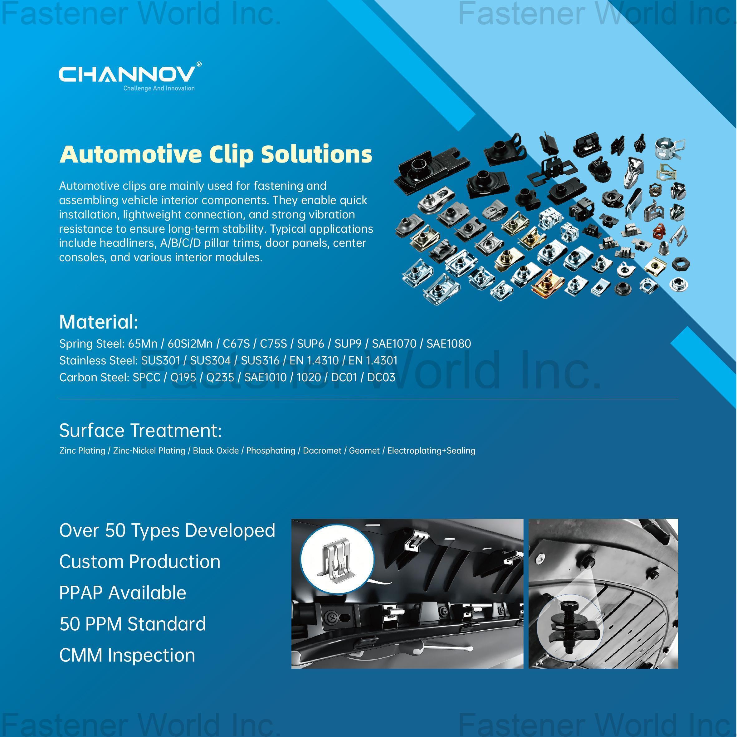 ZHEJIANG CHANNOV AUTO PARTS CO., LTD.