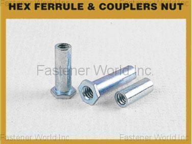 YAW MIN ENTERPRISE CORP. , HEX FERRULE & COUPLERS NUT , All Kinds Of Nuts