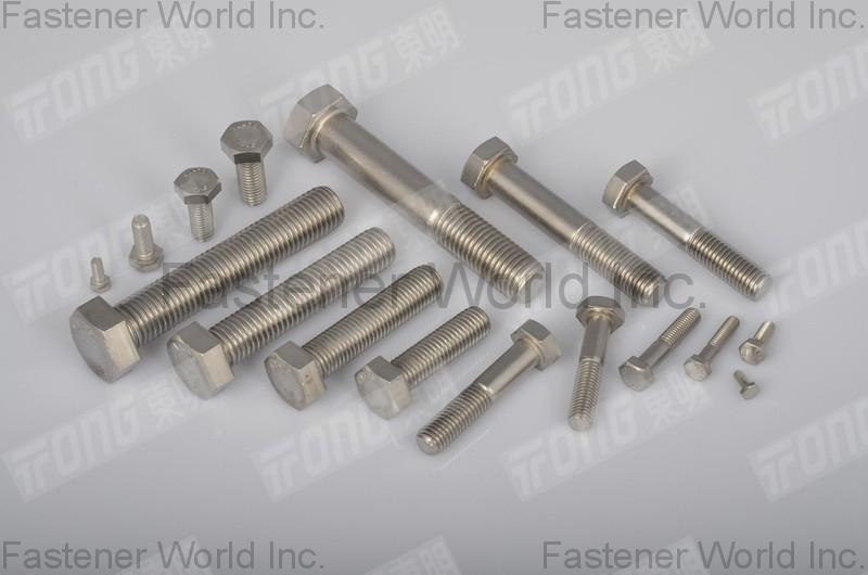 TONG MING ENTERPRISE CO., LTD.  , Hexagon Head Bolts  , Hexagon Head Bolts