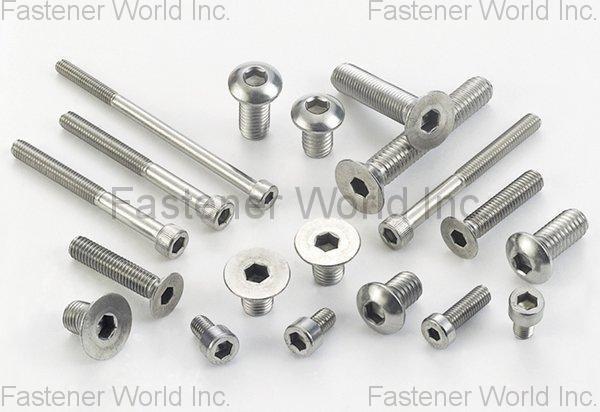 MIN HWEI ENTERPRISE CO., LTD.  , HEX SOCKET CAP SCREW , Hexagon Head Cap Screws