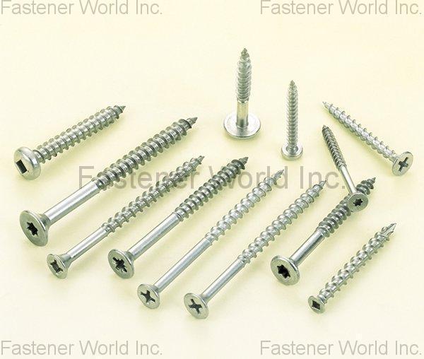 MIN HWEI ENTERPRISE CO., LTD.  , CHIPBORAD SCREW AND DECK SCREW , Chipboard Screws