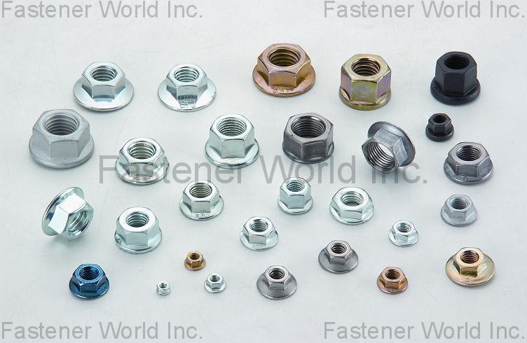 HU PAO INDUSTRIES CO., LTD.  , HEX. Flange Nut , Flange Nuts