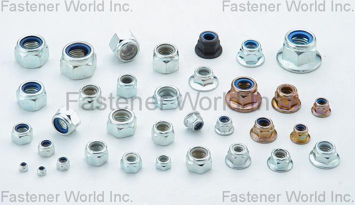 HU PAO INDUSTRIES CO., LTD.  , Nylon (Flange) Nut , Nylon Insert Nuts