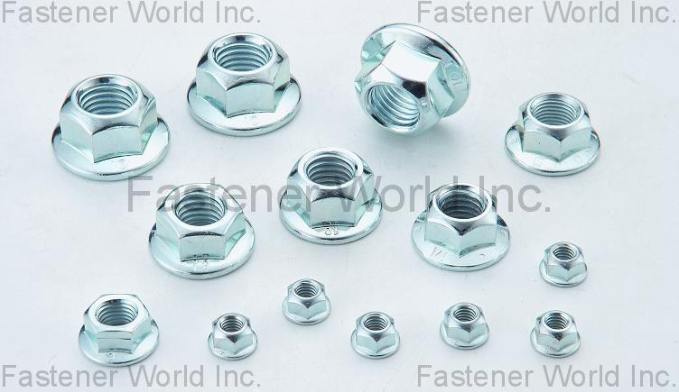 HU PAO INDUSTRIES CO., LTD.  , Cone Flange Nut , Flange Nuts